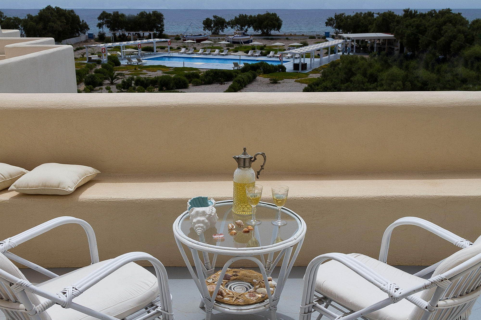Sea Sound White Katikies Apart otel Exomitis  Dış mekan fotoğraf